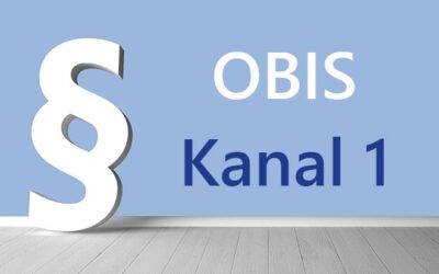 Umstellung der OBIS-Kennzahlen auf Kanal 1